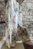 Country Garden Chintz Palazzo Khaki